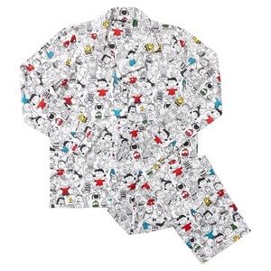 Peanuts® Friends Flannel Pajama Set